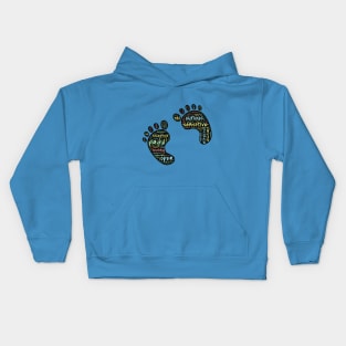 Playful feet Kids Hoodie